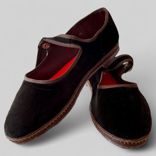 Classic Merceditas Black/ Vivo Light Brown