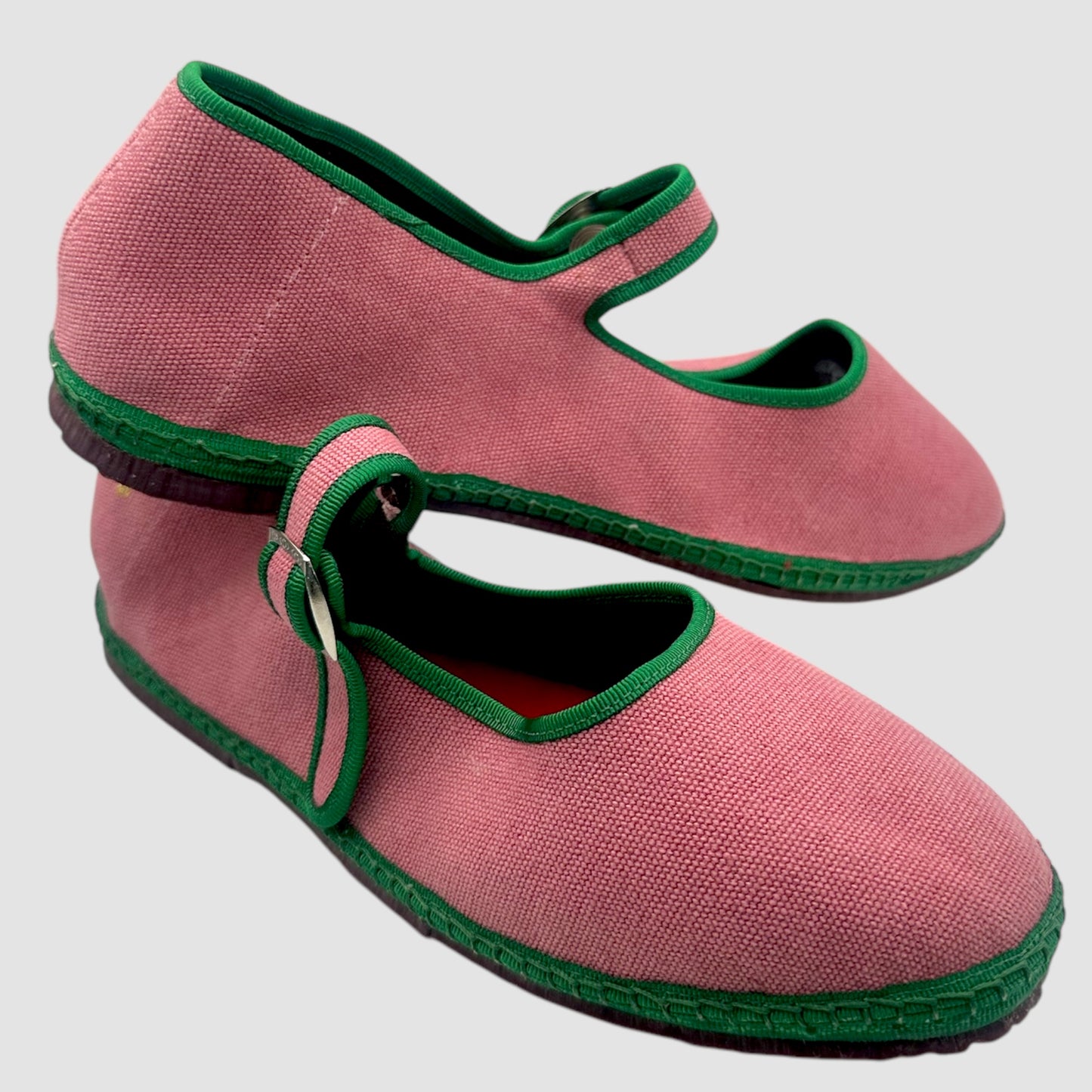 Classic Mercedita Rosa (Primula)/ Verde Brillante