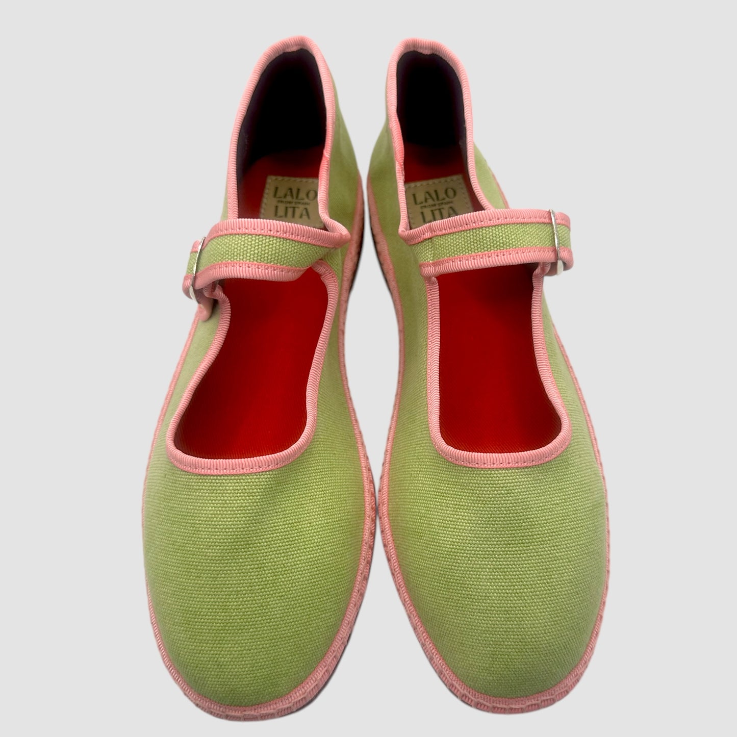 Classic Mercedita  Carmen-  Menta/ Vivo Rosa Palo