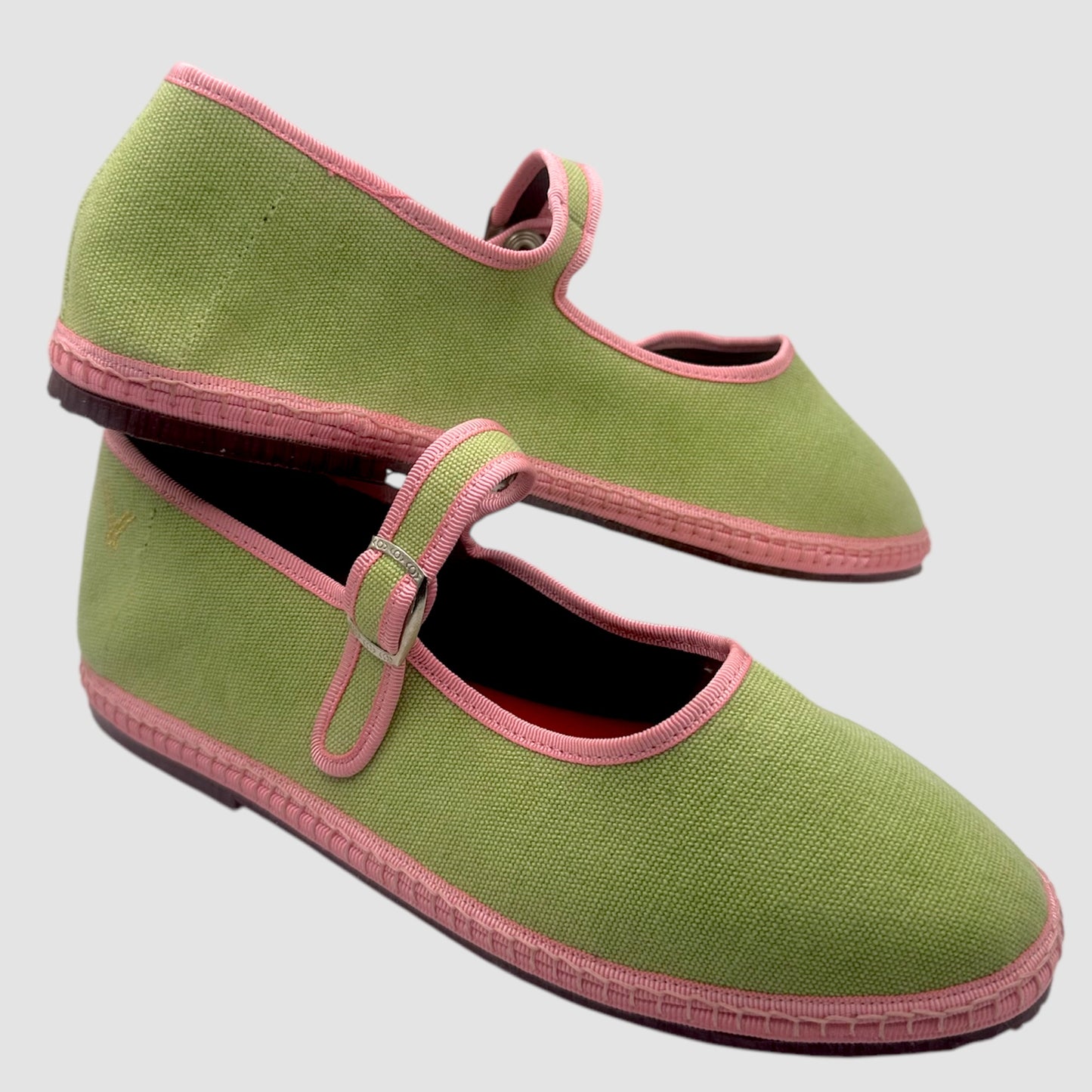 Classic Mercedita  Carmen-  Menta/ Vivo Rosa Palo