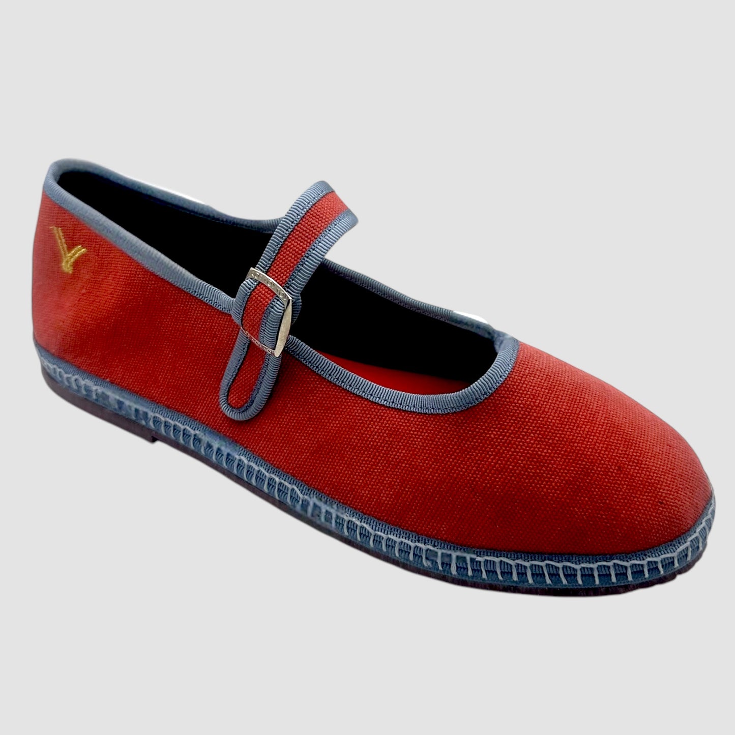 Classic Merceditas Sofia Red/Vivo Blue