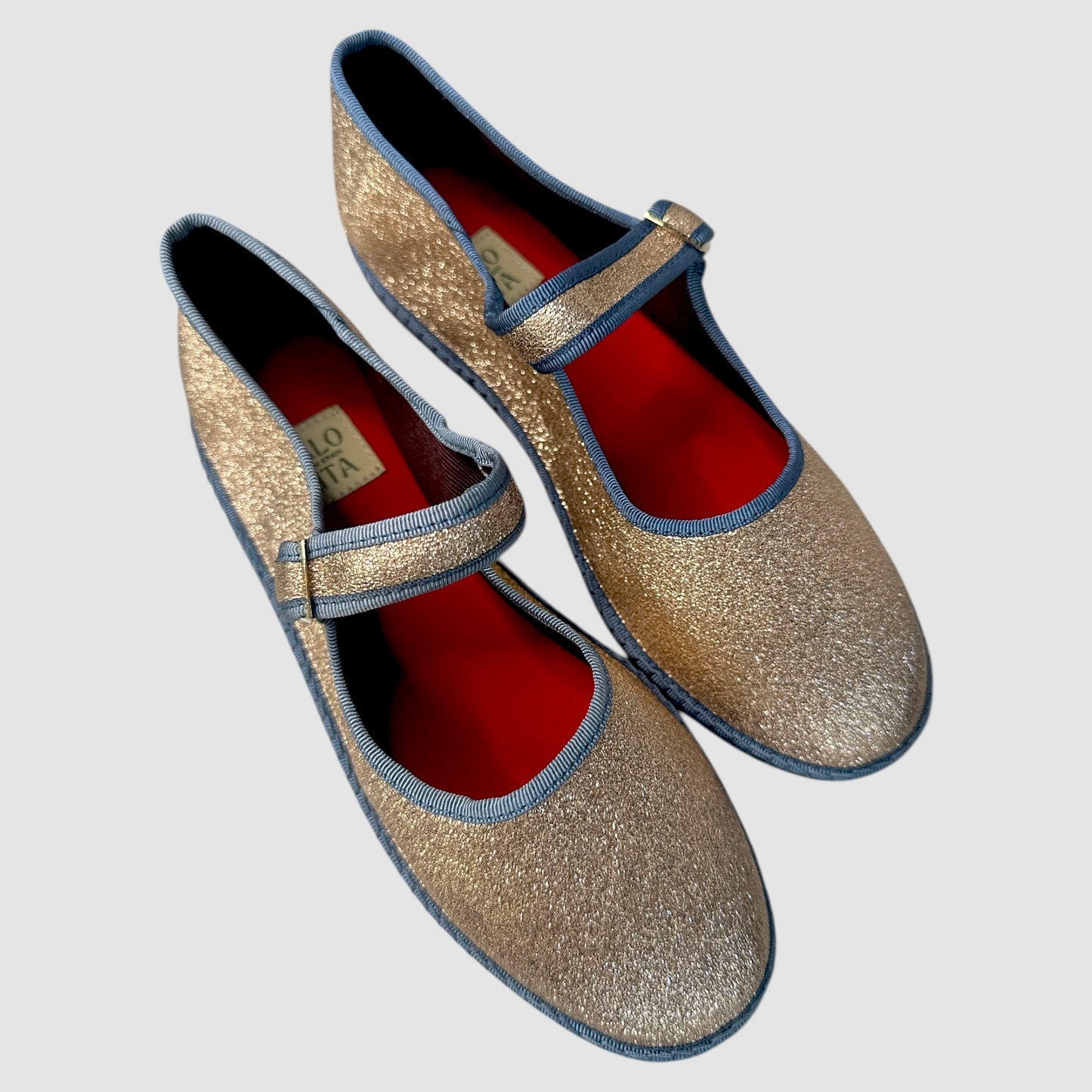 Gatsby Merceditas Blush/ Blue