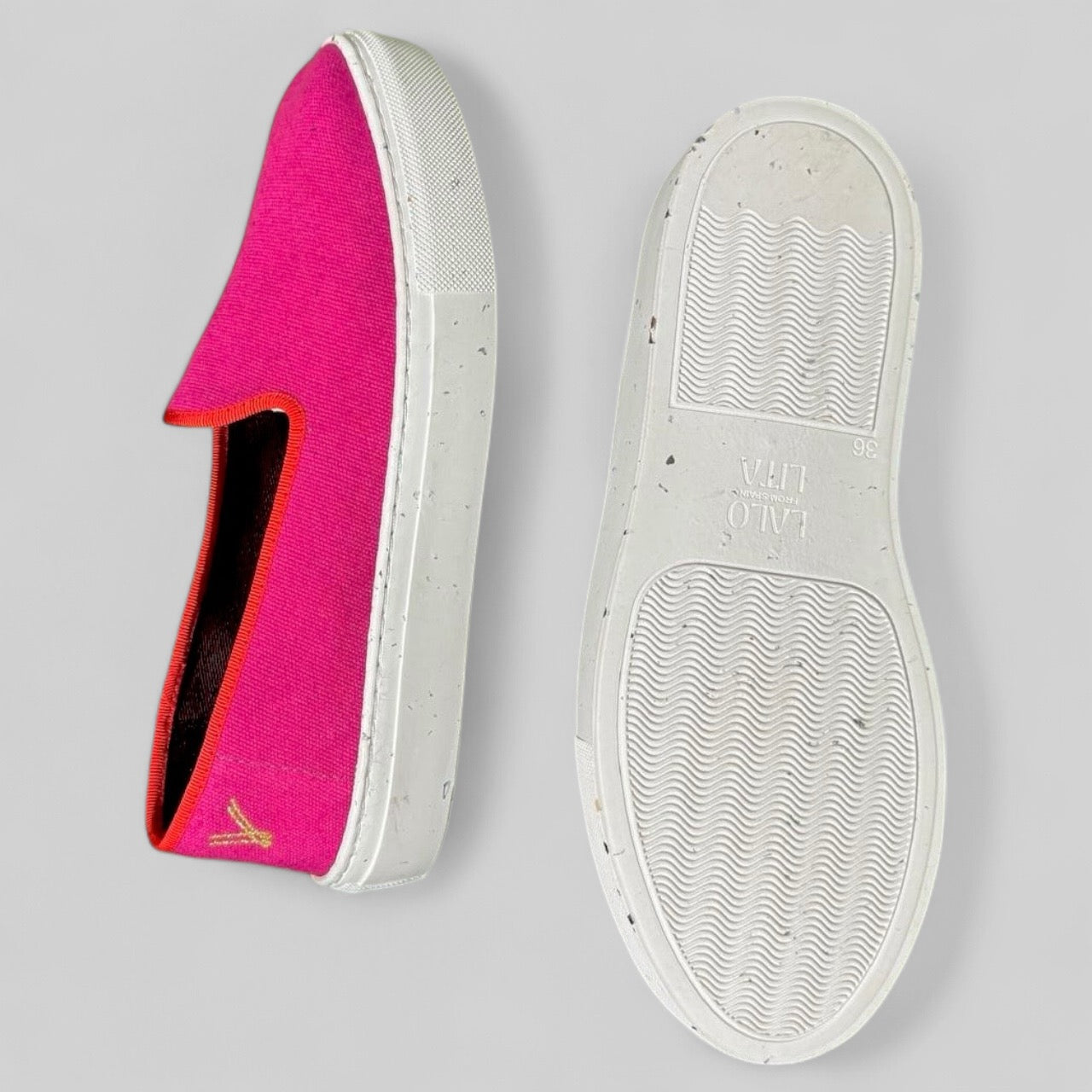 Slip-On Pink/ Vivo Red