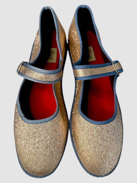 Gatsby Merceditas Blush/ Blue